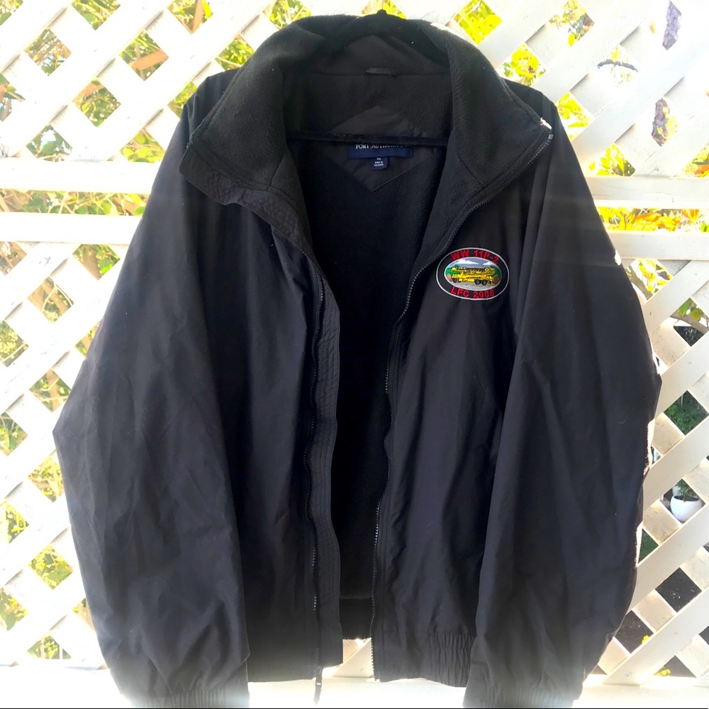 Port Authority Oversized Vintage Bomber Jacket